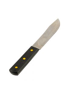 Cuchillo acero inoxidable mango plástico 6pulg negro