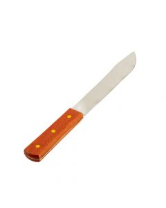 Cuchillo venezia acero inoxidable 7pul con mango madera