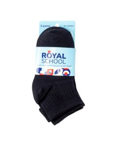 Medias escolares niño azul talla 4-6
