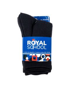 Medias escolares altas niño talla 6-8