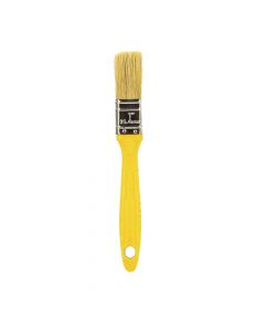 Brocha profesional 1pulg cerda blanca amarilla