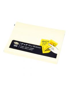 Nota adhesiva 100und amarillo