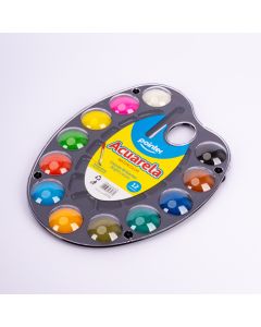 Acuarela Pointer eco amigable con pincel 12colores