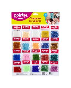 Cuentas plásticas manualidades surtidas