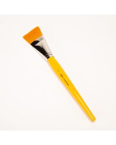 PINCEL POINTER PLANO MANGO AMARILLO 2PULG