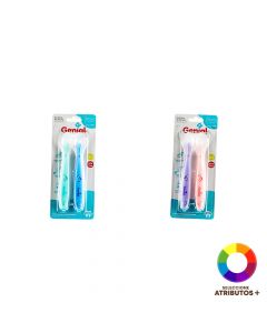 Cucharas silicona bebé 2und