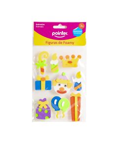 Figura Pointer foam varios diseños adhesiva 5+