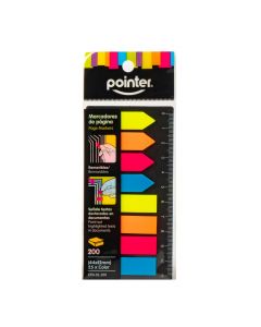 Marca página adhesivo liso 200und