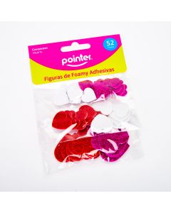 Figura pointer foam corazón escarchado