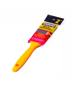 Brocha cerda natural 2pulg 51x15x216mm amarillo
