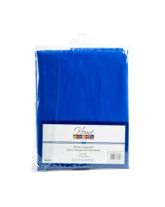 Cortina baño lisa 178x183cm azul