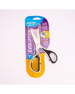 Tijera pointer 3 puntos agarre 17cm surtido
