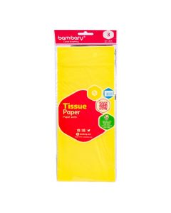 Papel seda 3und amarillo
