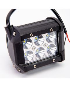 Luz led cuadrada 4x3pulg 18w 1620l