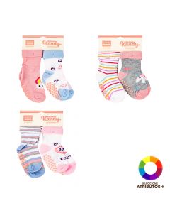 Medias bebé antideslizantes