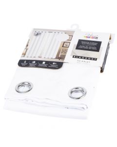 Cortina blackout scarlet blanco