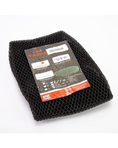 Malla asiento moto negra