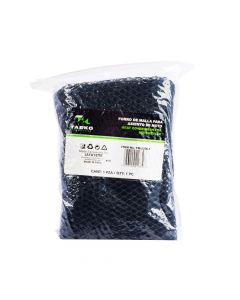 Forro para asiento moto tipo malla l negro