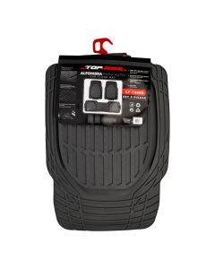 Alfombra hule auto gris