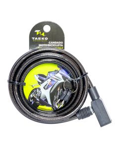 Cable con candado seguro