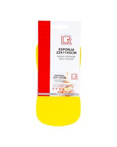 Esponja para auto amarillo