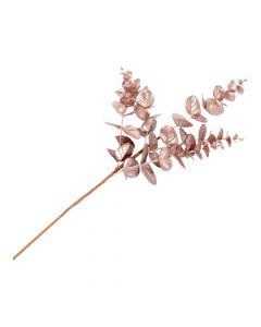 Rama artificial navideña 73cm oro rosa
