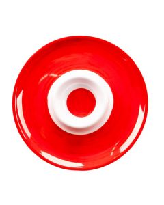 Bandeja navideña redonda