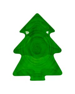 Bandeja navideña árbol verde