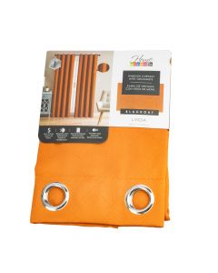 Cortina Linda 137x229cm naranja