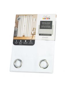 Cortina Adanis blanco 137x229cm blanco