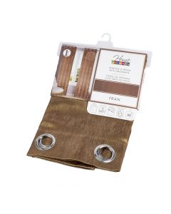 Cortina jacquard fran cafeau 