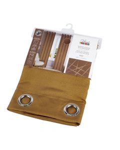 Cortina jacquard paty cafeau