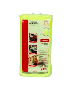 Toallas microfibra amarillas suaves