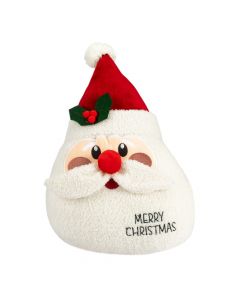 Cojín figura Santa multicolor