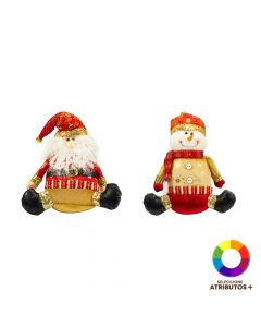 Peluche navideño afelpado