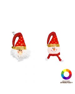 Peluche navideño afelpado decorativo