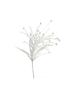 Flor navideña blanco