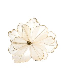 Flor navideña de 26 cm