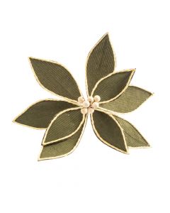 Flor navideña 30 cm