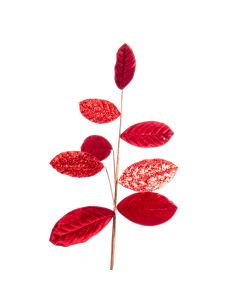 Flor navideña burdeos