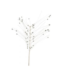 Flor navideña blanco
