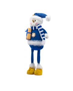 Peluche Santa y muñeco nieve