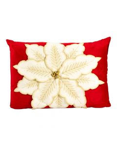 Cojín navideño con relieve