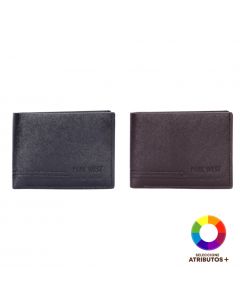 Billetera hombre con relieve