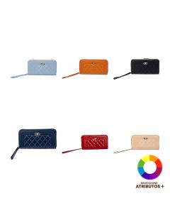 Cartera espaciosa y elegante