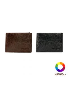 Billetera hombre estampado surtido