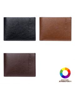 Billetera hombre diseño franja