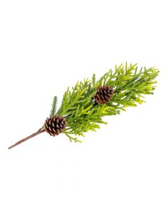 Rama artificial navideña 76cm