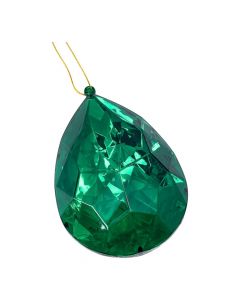 Figura colgante diamante verde