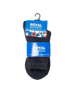 Medias escolares rayas azul talla 8-10